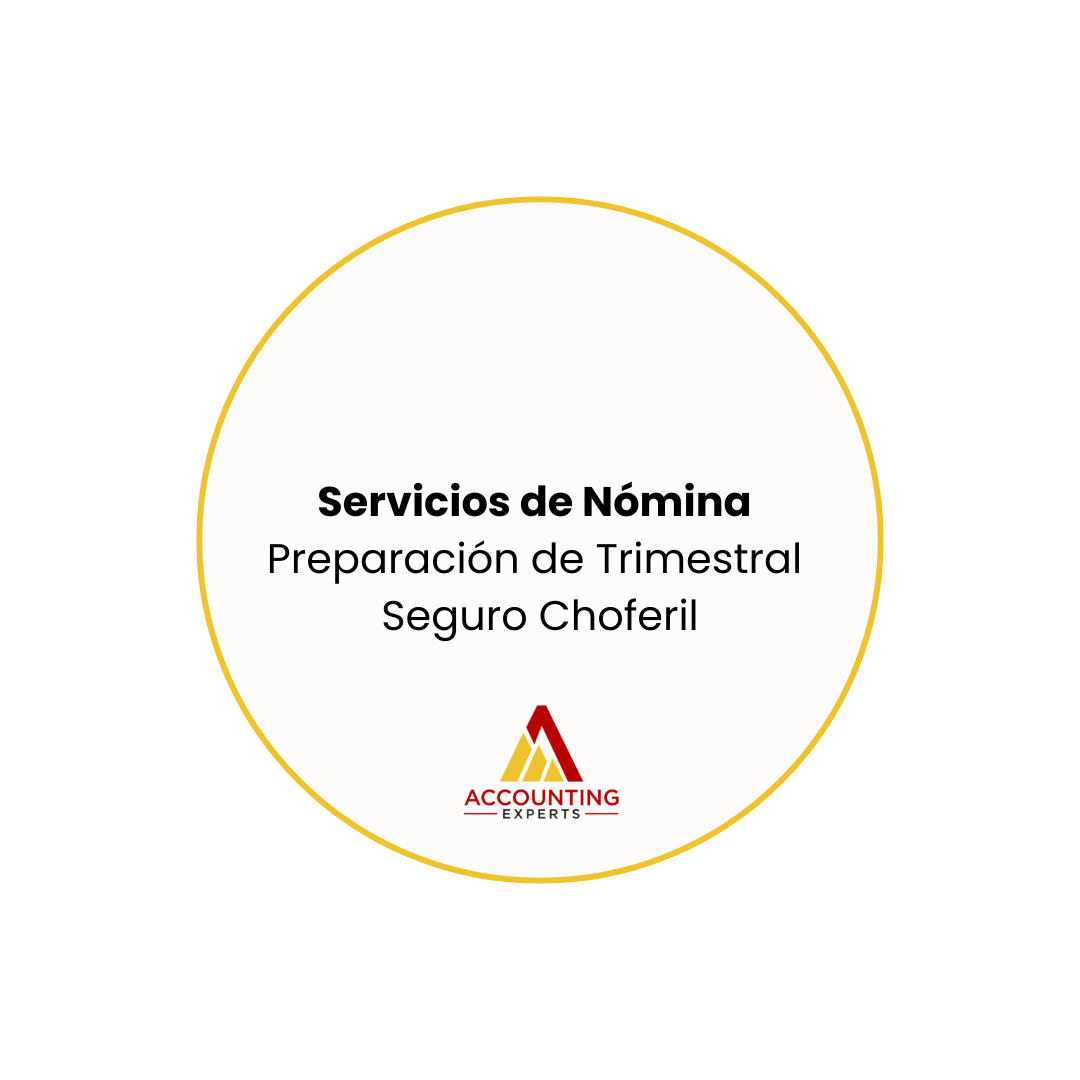 Preparación de Trimestral Declaración de Contribuciones de Seguro Choferil