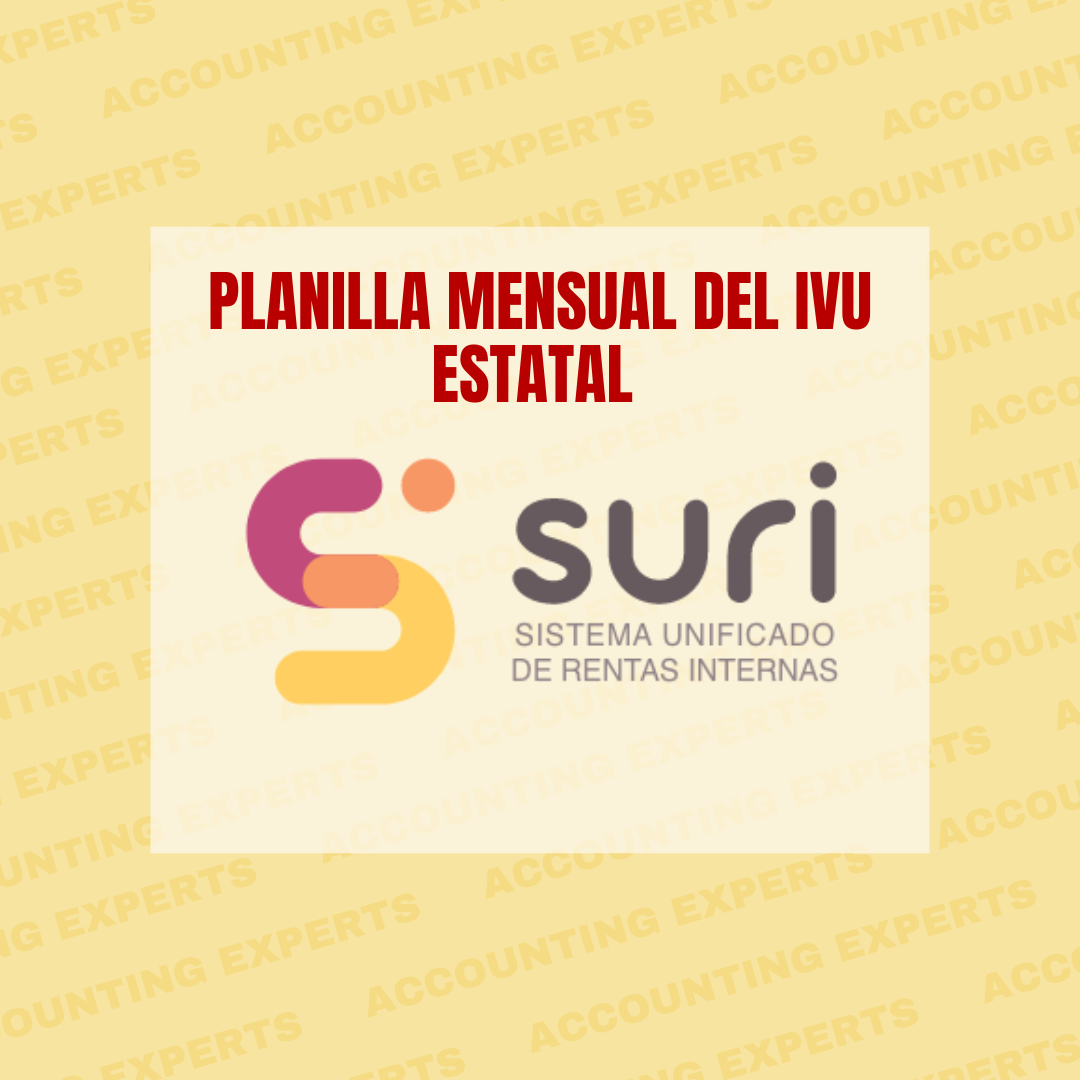 Planilla Mensual del IVU Estatal