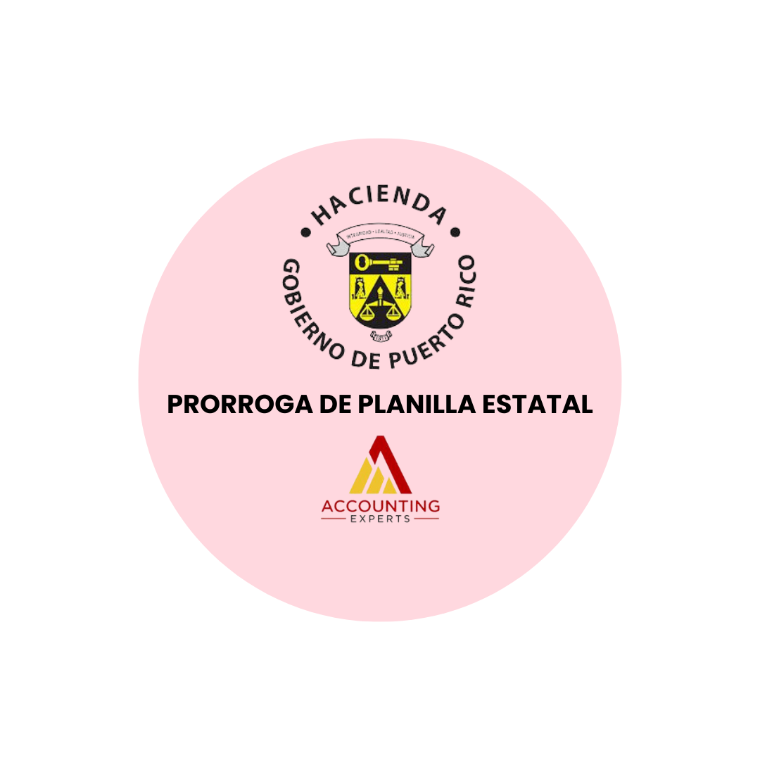 Prorroga de Planilla Estatal de Individuo (Departamento de Hacienda)