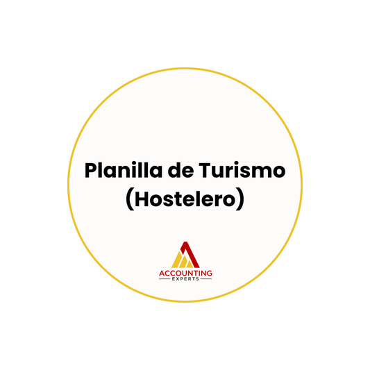 Planilla de Turismo - Hostelero