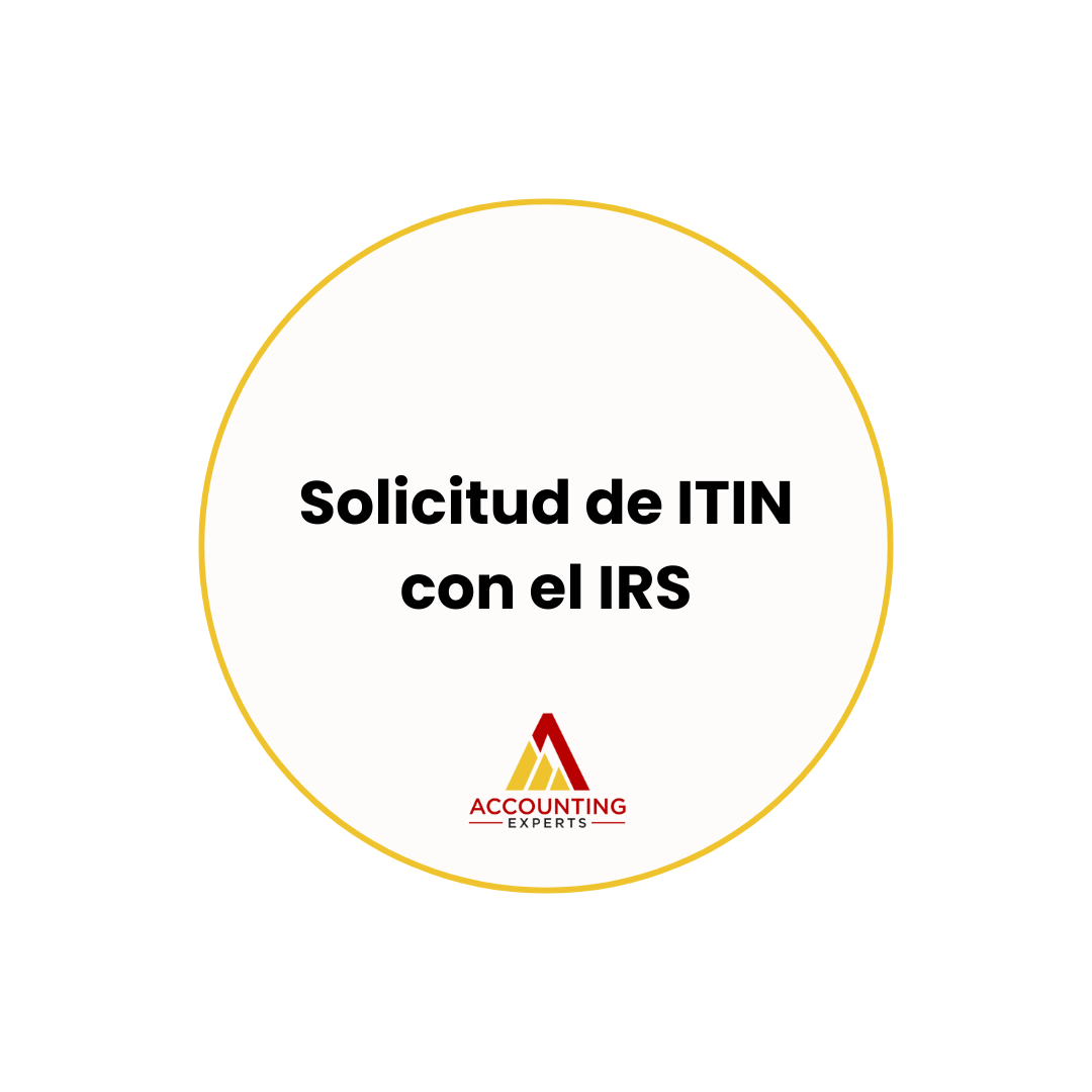 Solicitud de ITIN con el IRS