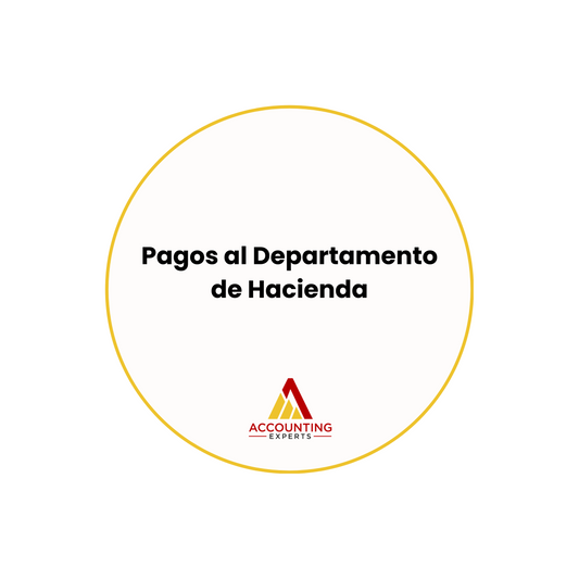 Pagos al Departamento de Hacienda