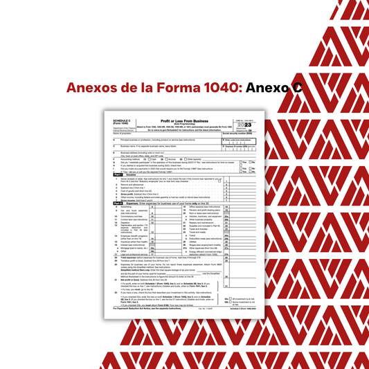 Anexos de la Forma 1040 - ANEXO C