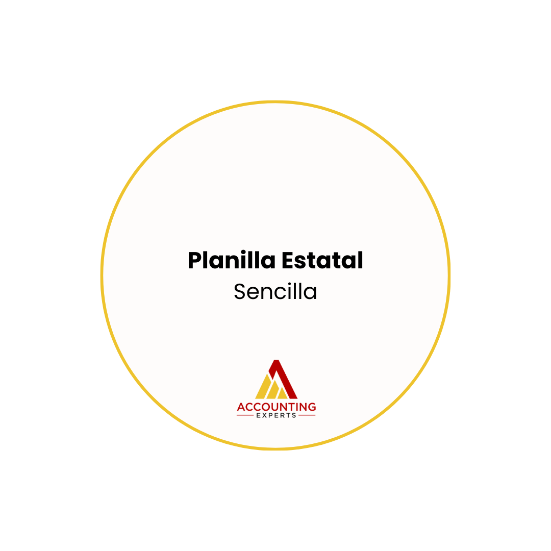 Planilla Estatal - Sencilla