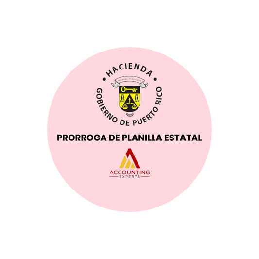 Prorroga de Planilla Estatal de Individuo (Departamento de Hacienda)